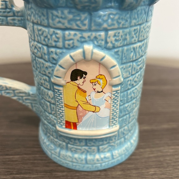 Disney Cinderella 70th Anniversary Blue Castle Mug NWOT - Picture 8 of 12